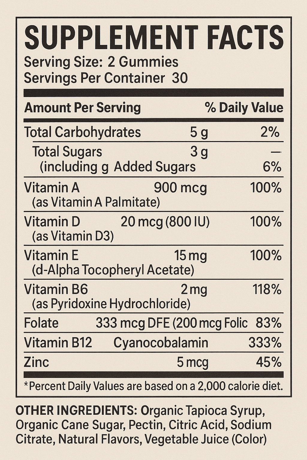 Multi Health Gummies